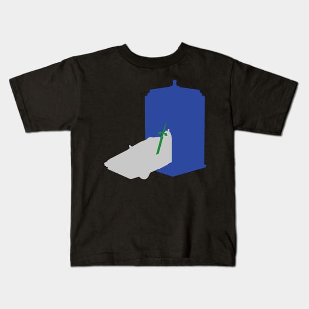 Time Travel Kids T-Shirt by Boxless